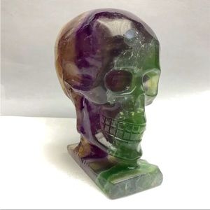 Fluorite Carved Skull!